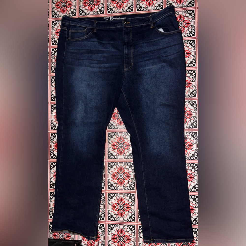 Mutual Weave 44 x 32 blue jeans